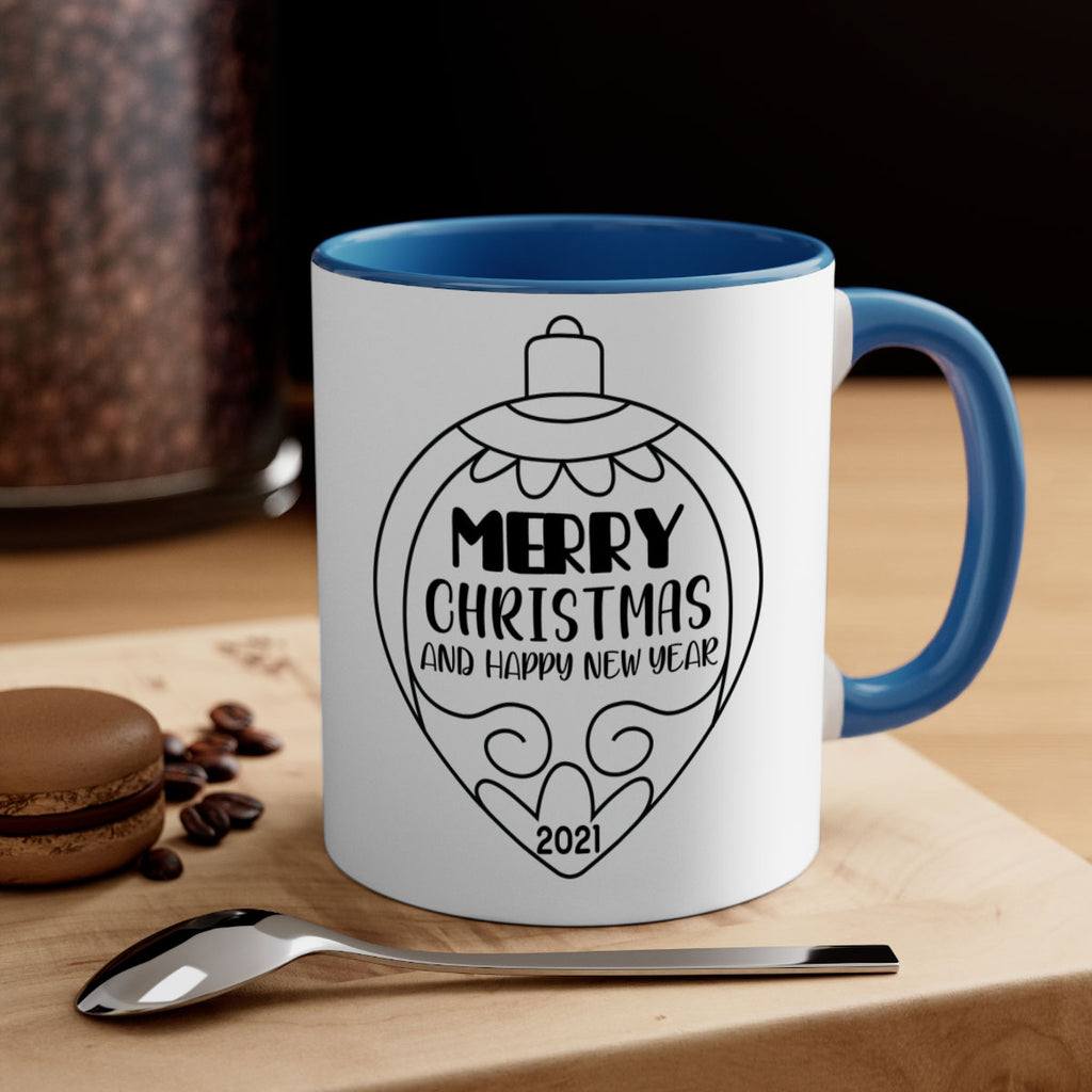 merry christmas enjoy the holiday style 497#- christmas-Mug / Coffee Cup