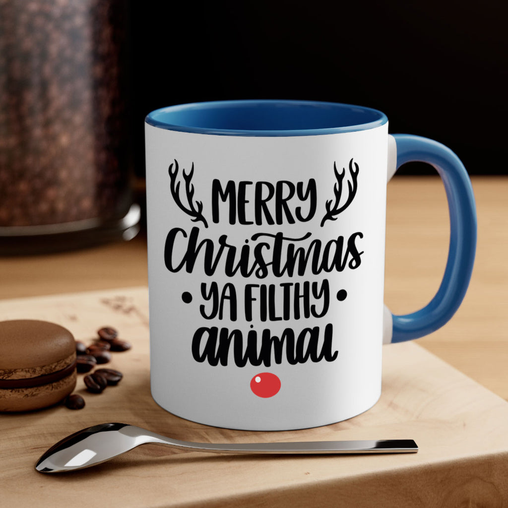 merry christmas ya filthy animal 83#- christmas-Mug / Coffee Cup