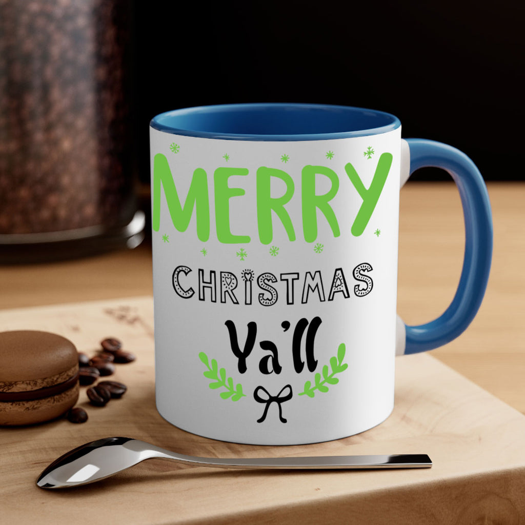 merry christmas ya ll style 506#- christmas-Mug / Coffee Cup