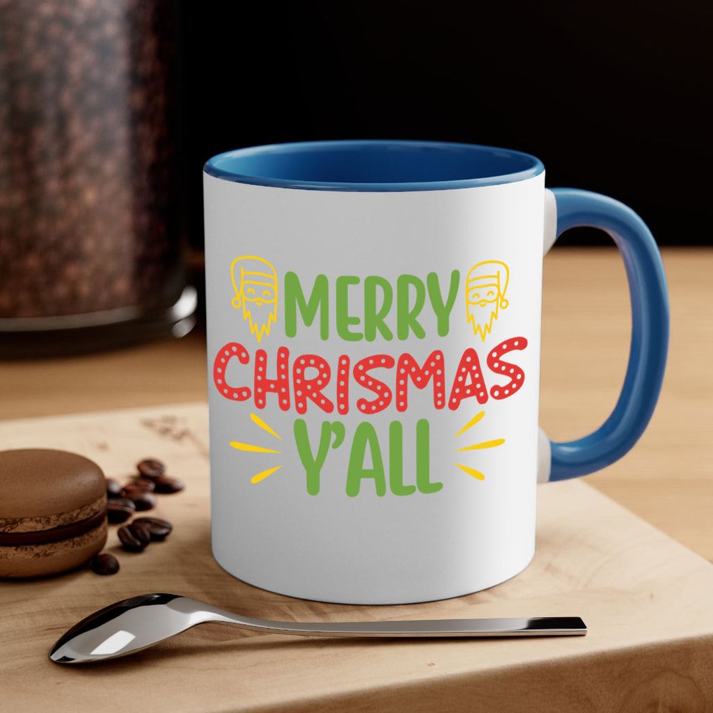 merry christmas yall 225#- christmas-Mug / Coffee Cup