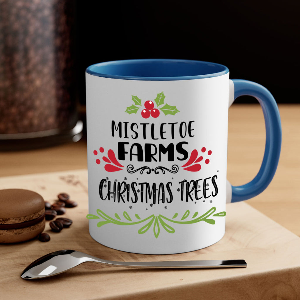 mistletoe farms christmas trees style 514#- christmas-Mug / Coffee Cup