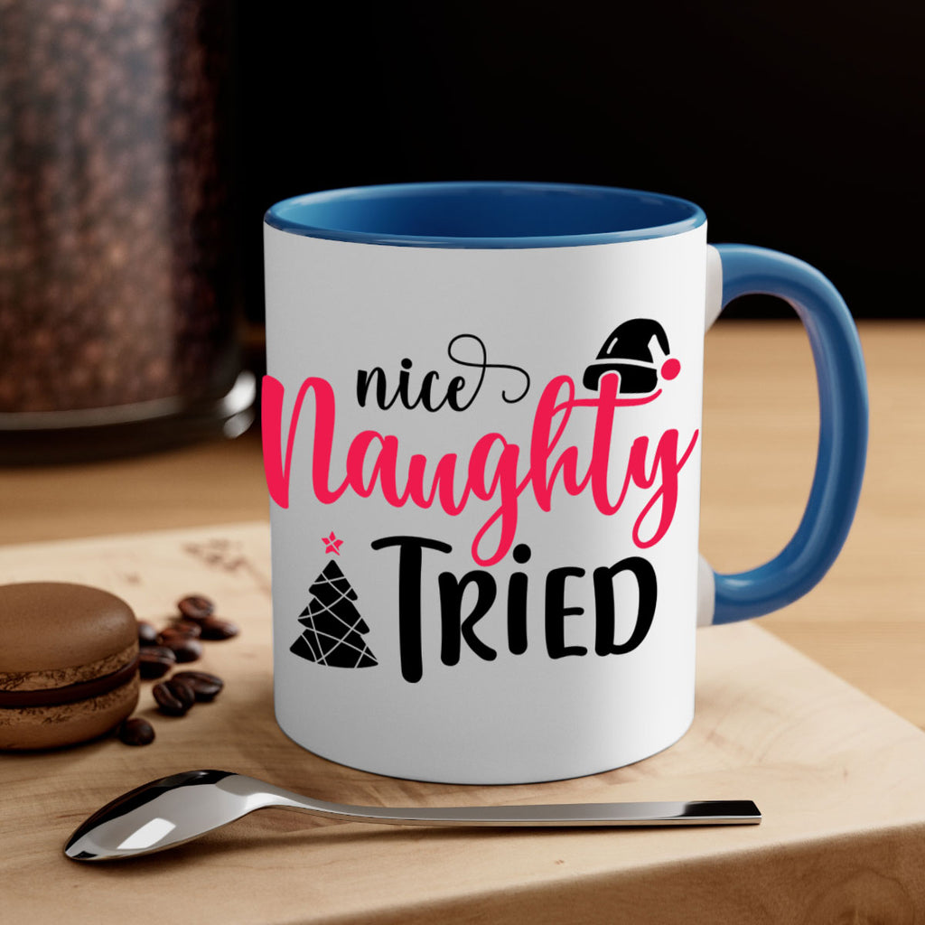 nice naughty i tried style 540#- christmas-Mug / Coffee Cup