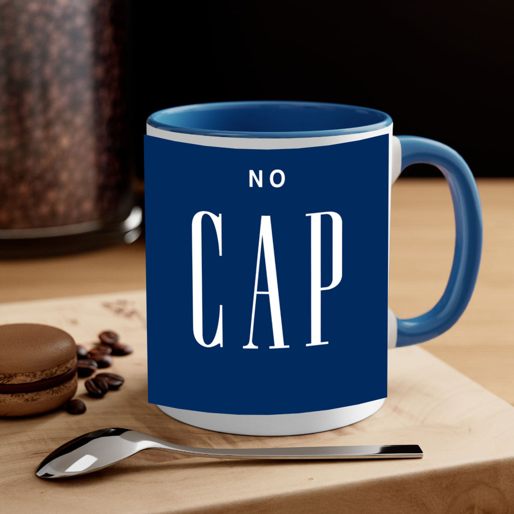 no cap 63#- black words - phrases-Mug / Coffee Cup