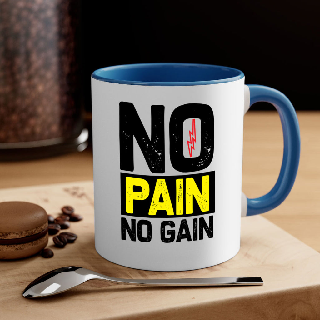 no pain no gain 5#- gym-Mug / Coffee Cup