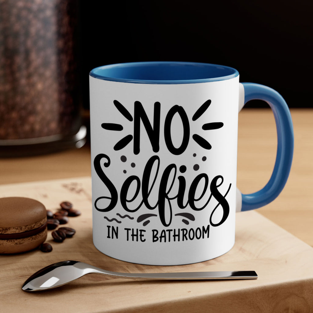 no selfies in the bathroom 64#- bathroom-Mug / Coffee Cup