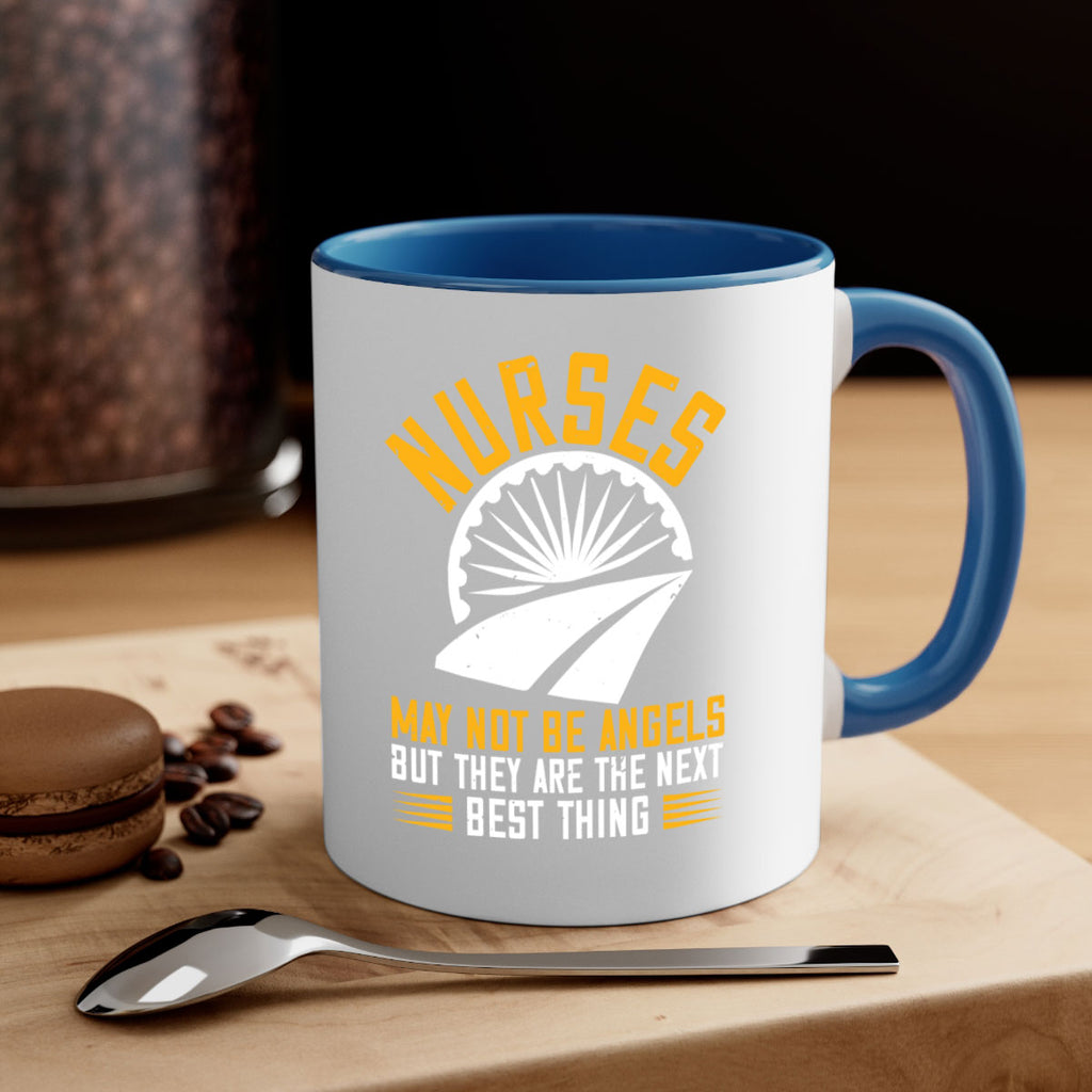 nurses may not be angels Style 265#- nurse-Mug / Coffee Cup