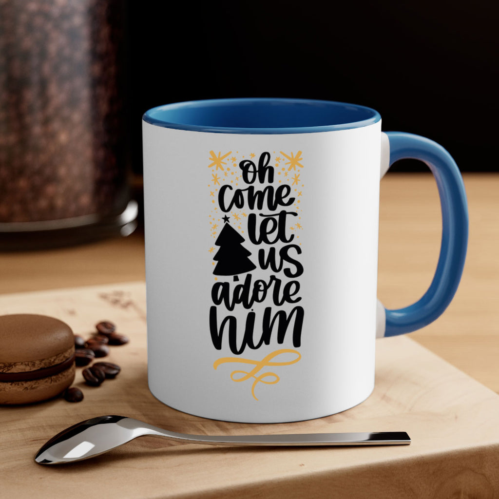 oh come let us adore him gold 72#- christmas-Mug / Coffee Cup