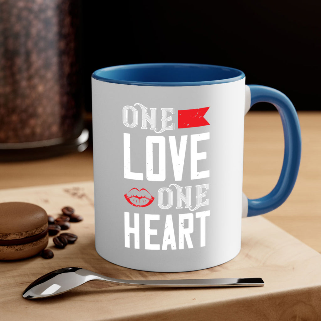 one love one heart 32#- valentines day-Mug / Coffee Cup