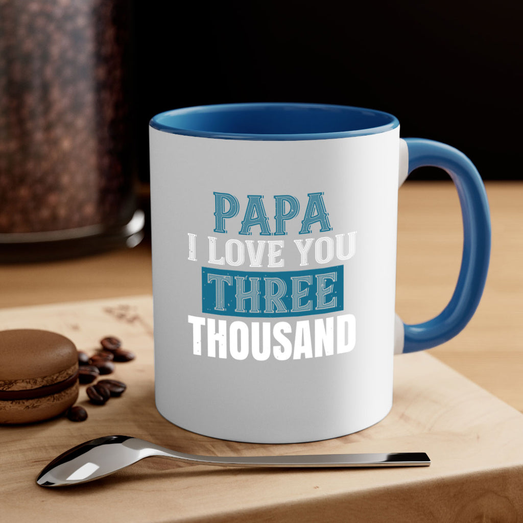 papa i love you three thoushand 20#- grandpa-Mug / Coffee Cup