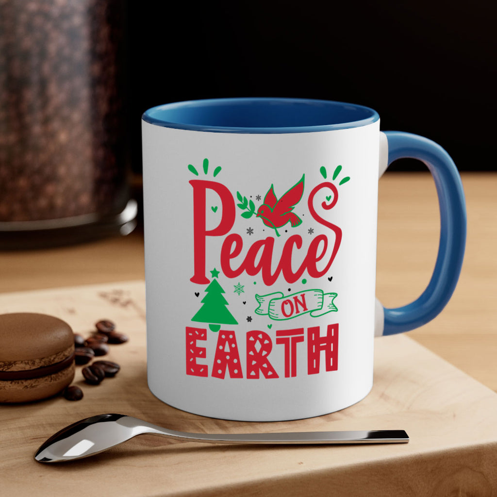 peace on earth style 583#- christmas-Mug / Coffee Cup