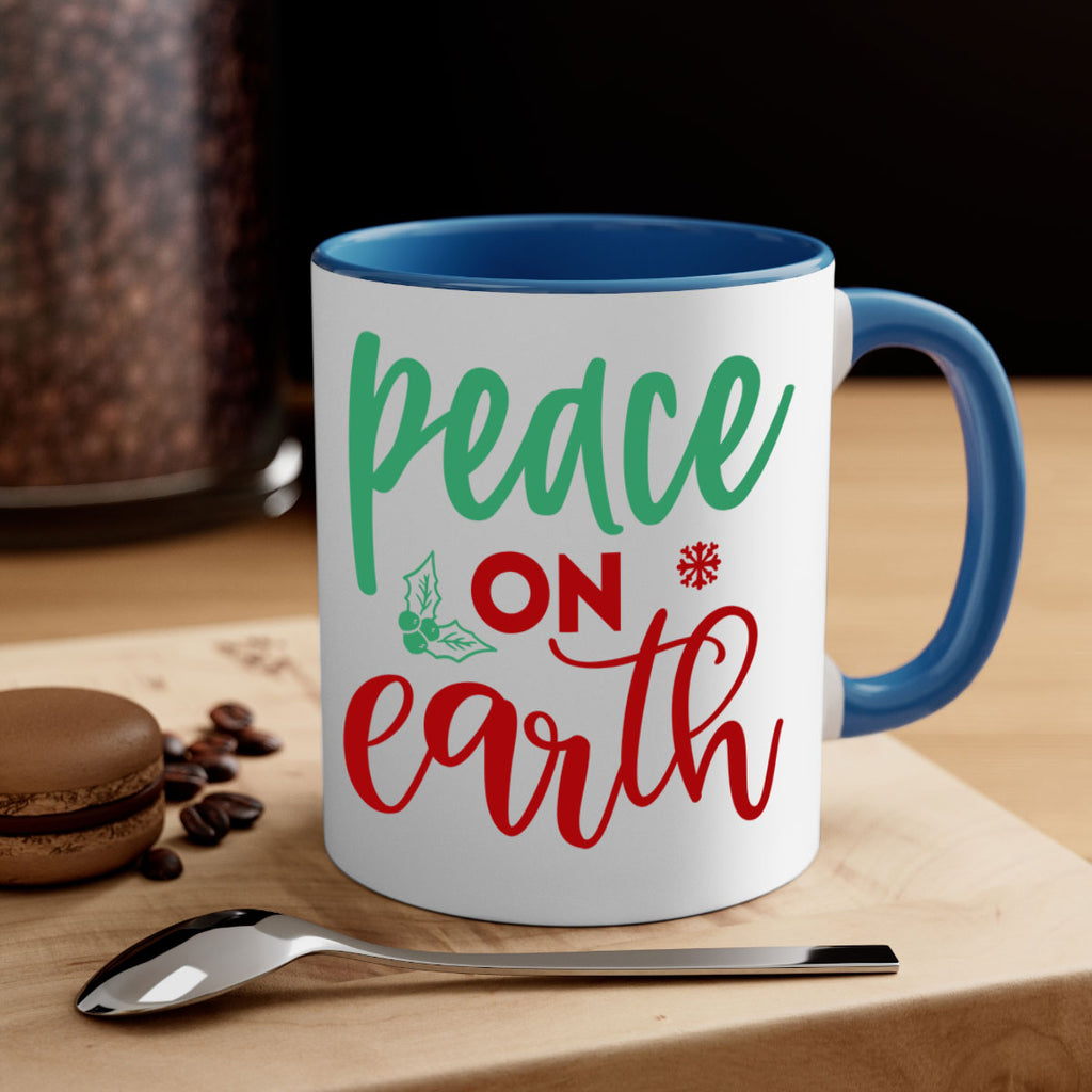 peace on earth style 584#- christmas-Mug / Coffee Cup