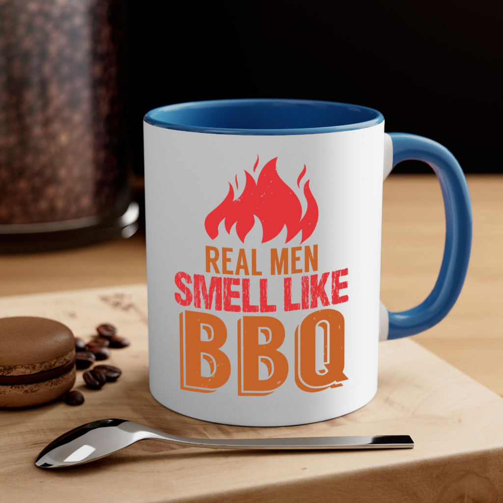 real men smell like bbq 16#- bbq-Mug / Coffee Cup