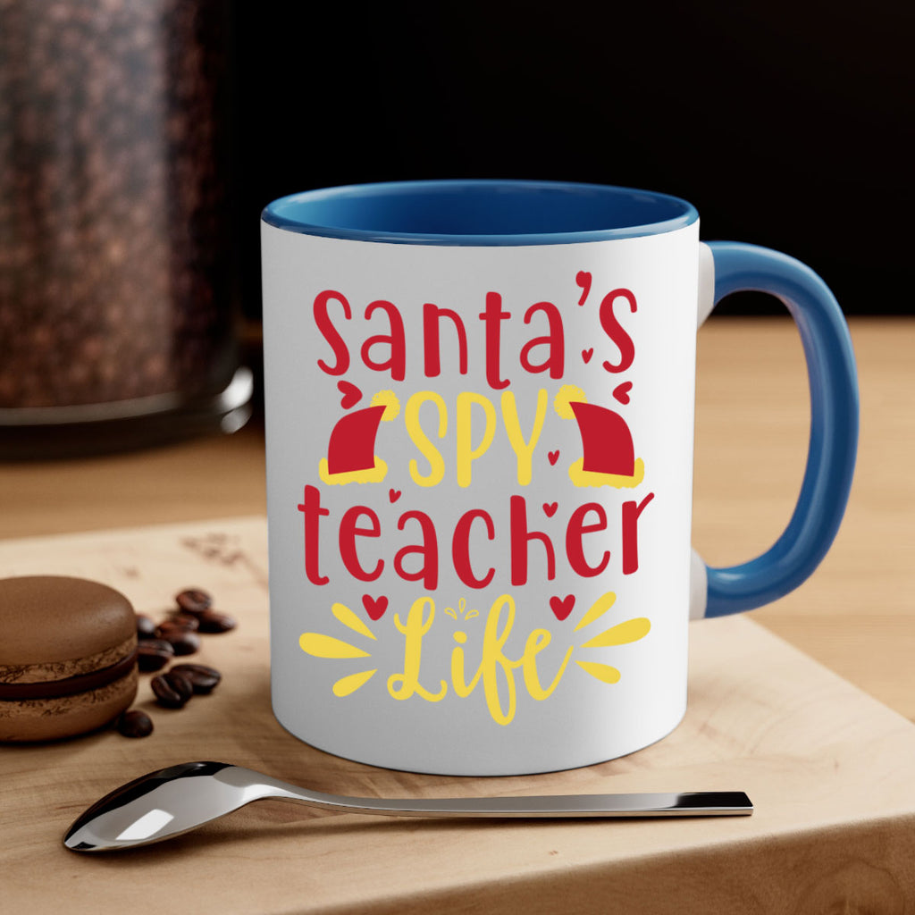 santa’s spy teacher life 12#- christmas-Mug / Coffee Cup