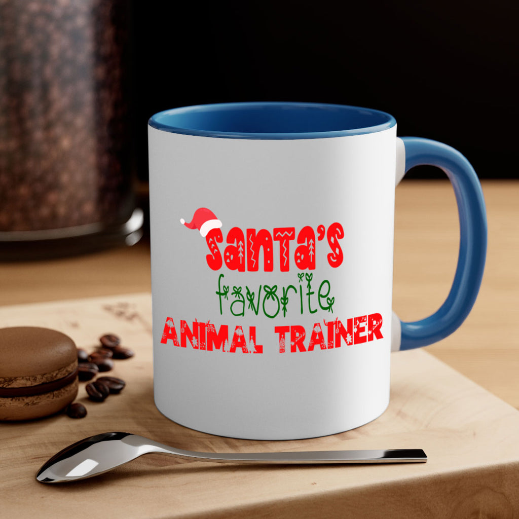 santas favorite animal trainer style 642#- christmas-Mug / Coffee Cup