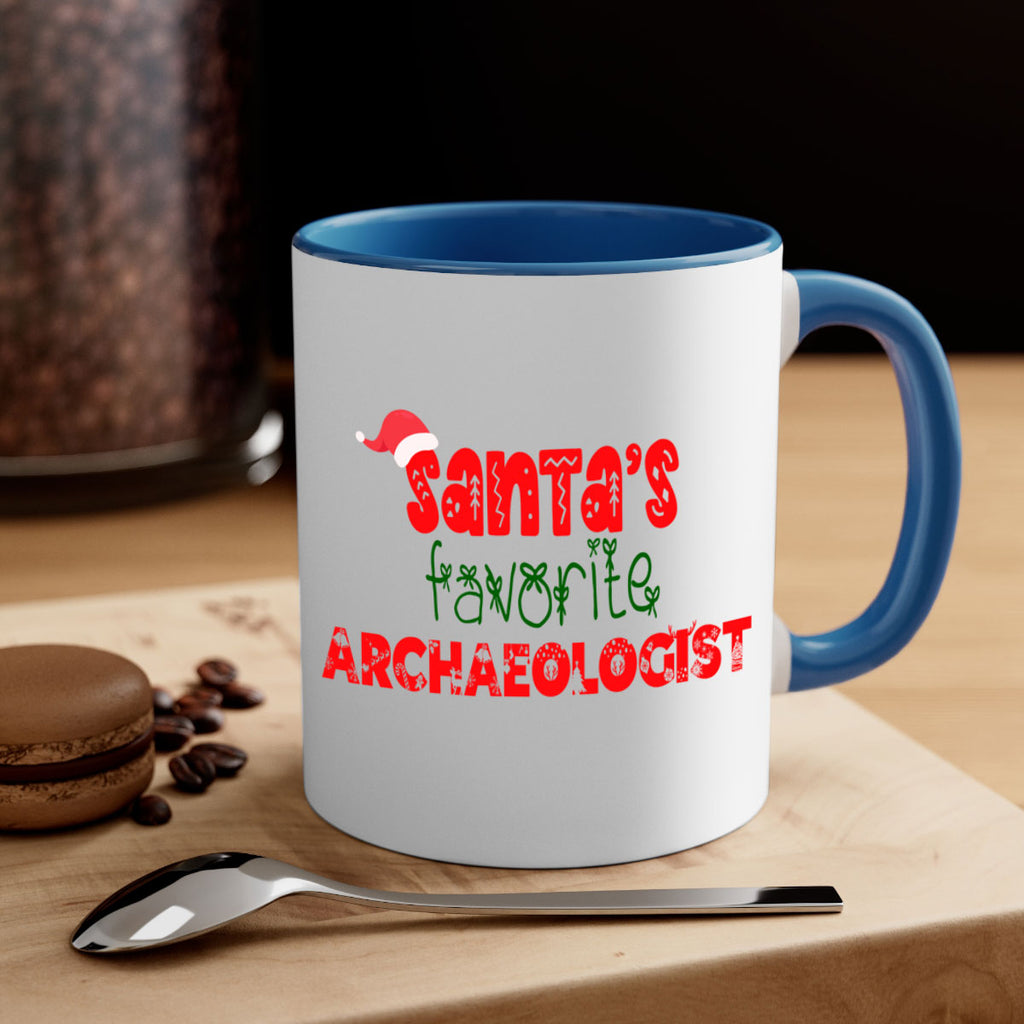 santas favorite archaeologist style 648#- christmas-Mug / Coffee Cup