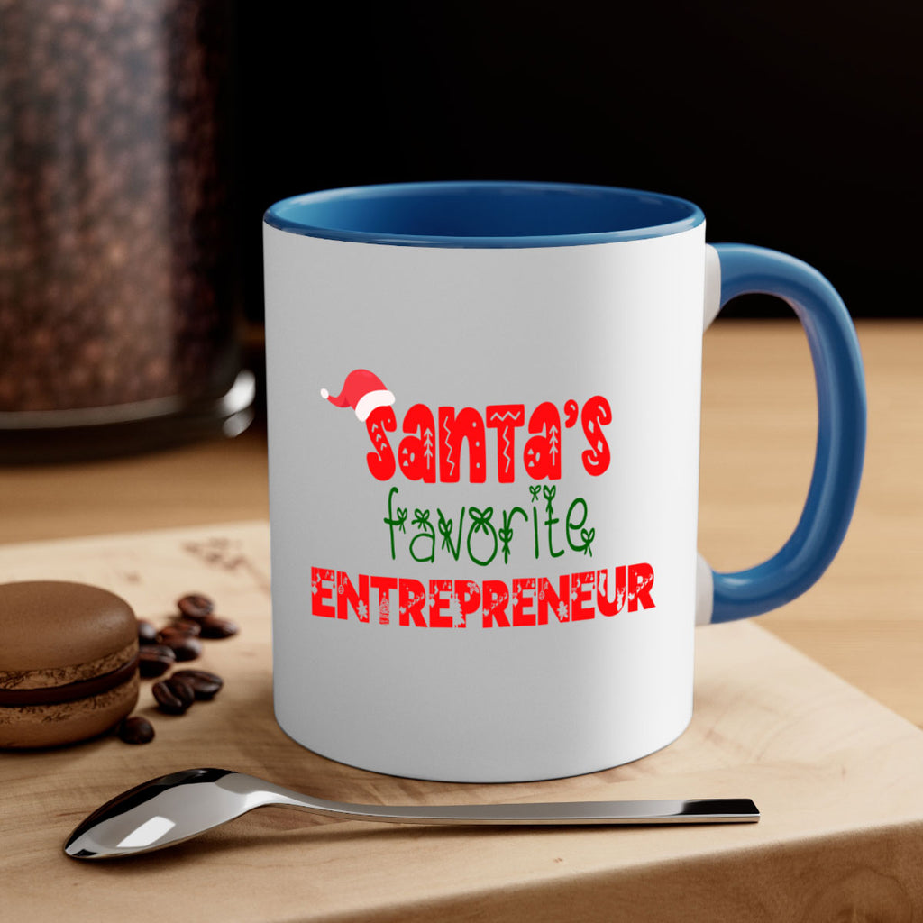 santas favorite entrepreneur style 804#- christmas-Mug / Coffee Cup