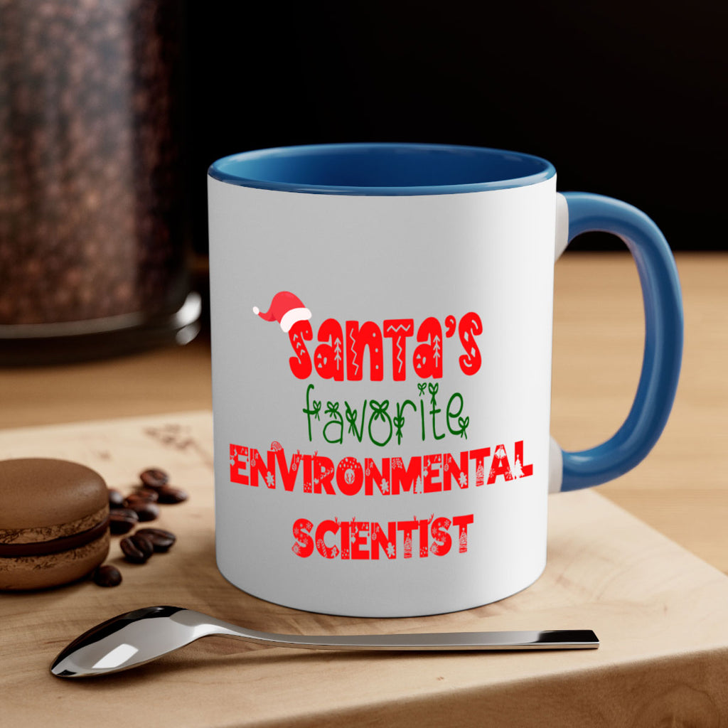 santas favorite environmental scientist style 805#- christmas-Mug / Coffee Cup