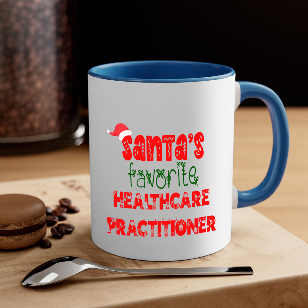 santas favorite healthcare practitioner style 867#- christmas-Mug / Coffee Cup