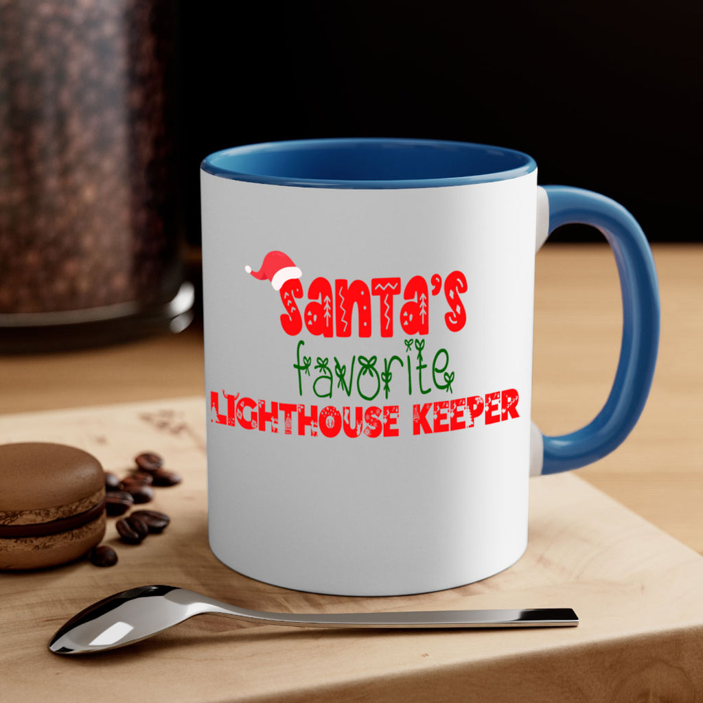 santas favorite lighthouse keeper style 922#- christmas-Mug / Coffee Cup