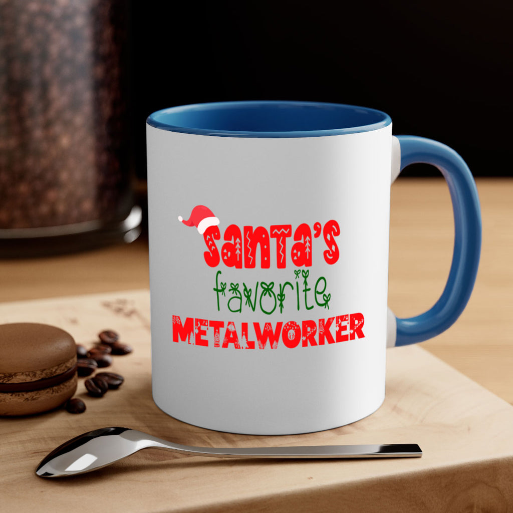 santas favorite metalworker style 955#- christmas-Mug / Coffee Cup