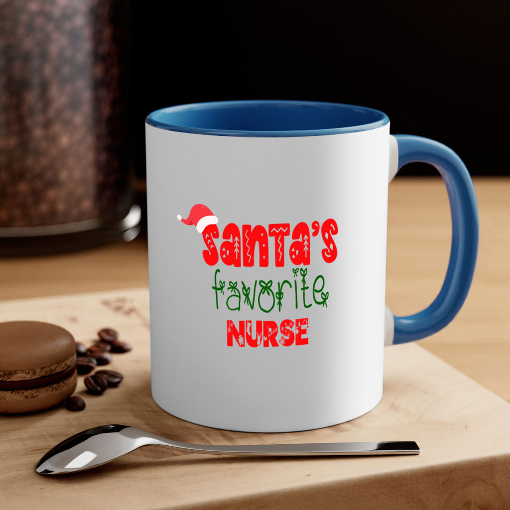 santas favorite nurse style 979#- christmas-Mug / Coffee Cup