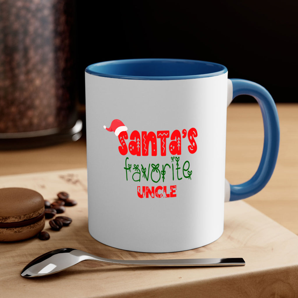 santas favorite uncle style 1137#- christmas-Mug / Coffee Cup