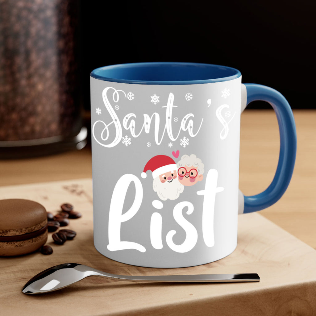 santas list style 1165#- christmas-Mug / Coffee Cup