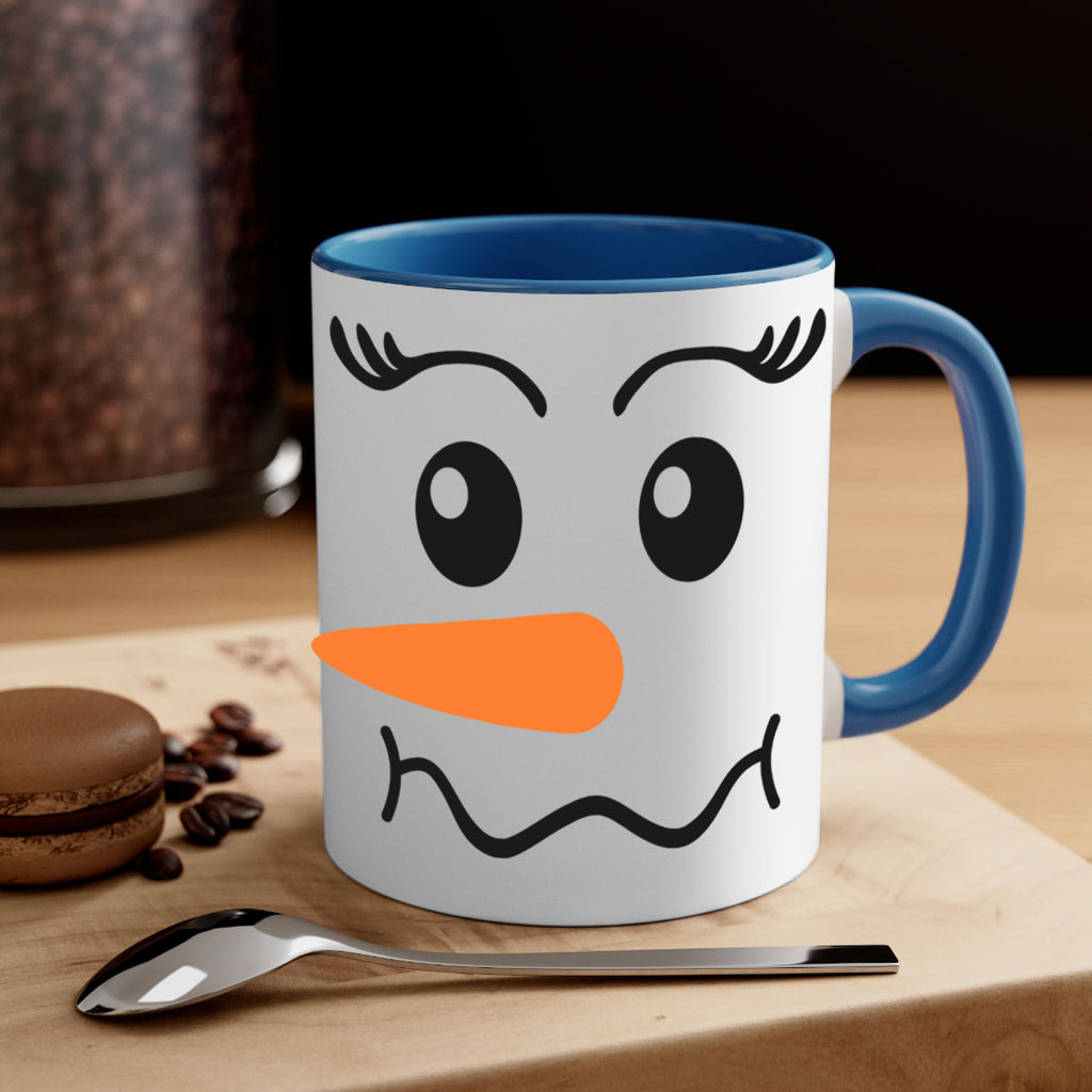 snowman face 4#- christmas-Mug / Coffee Cup