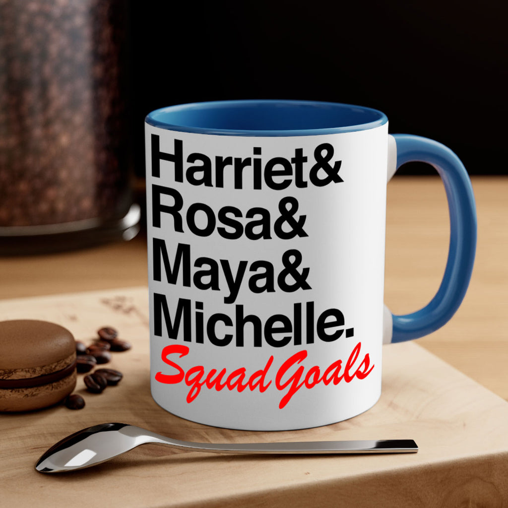squad goals 26#- black words - phrases-Mug / Coffee Cup