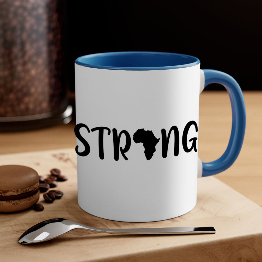 strong africa svg 24#- black words - phrases-Mug / Coffee Cup