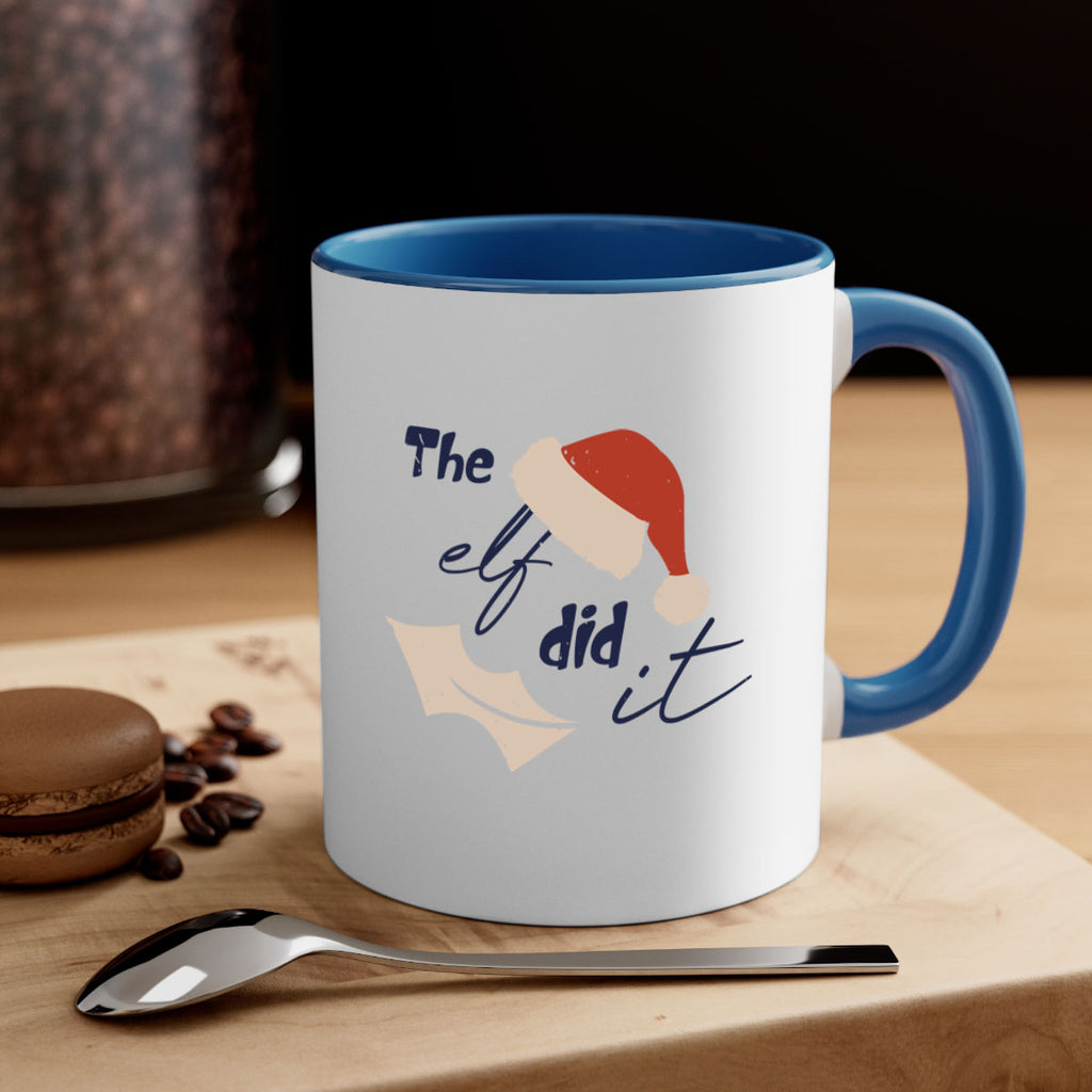 the elf did it 351#- christmas-Mug / Coffee Cup