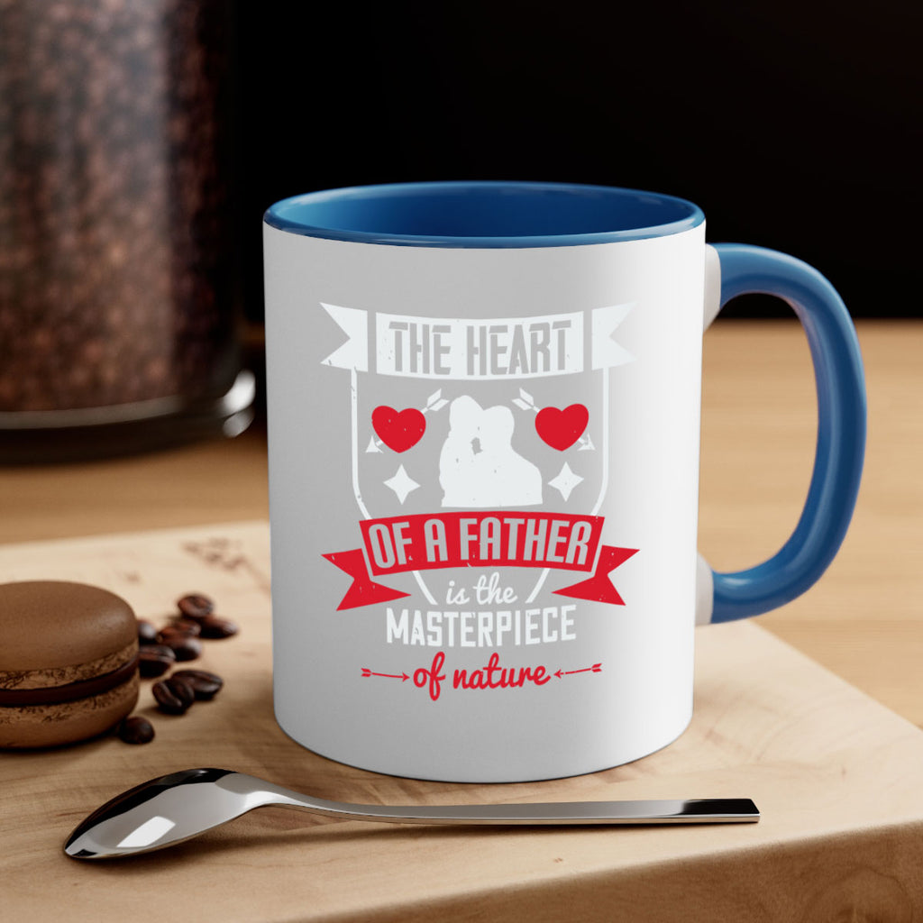 the heart of a father 159#- fathers day-Mug / Coffee Cup