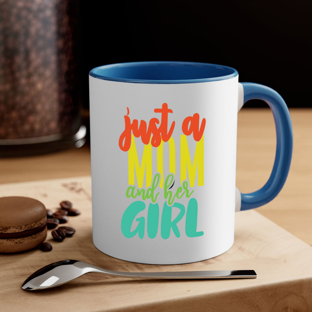 ust a mom and her girl 360#- mom-Mug / Coffee Cup