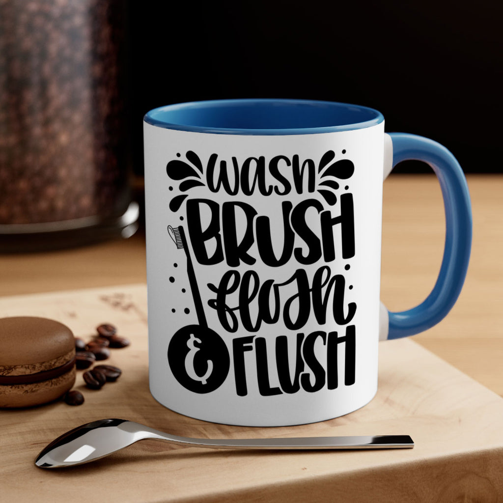 wash brush flosh flush 9#- bathroom-Mug / Coffee Cup