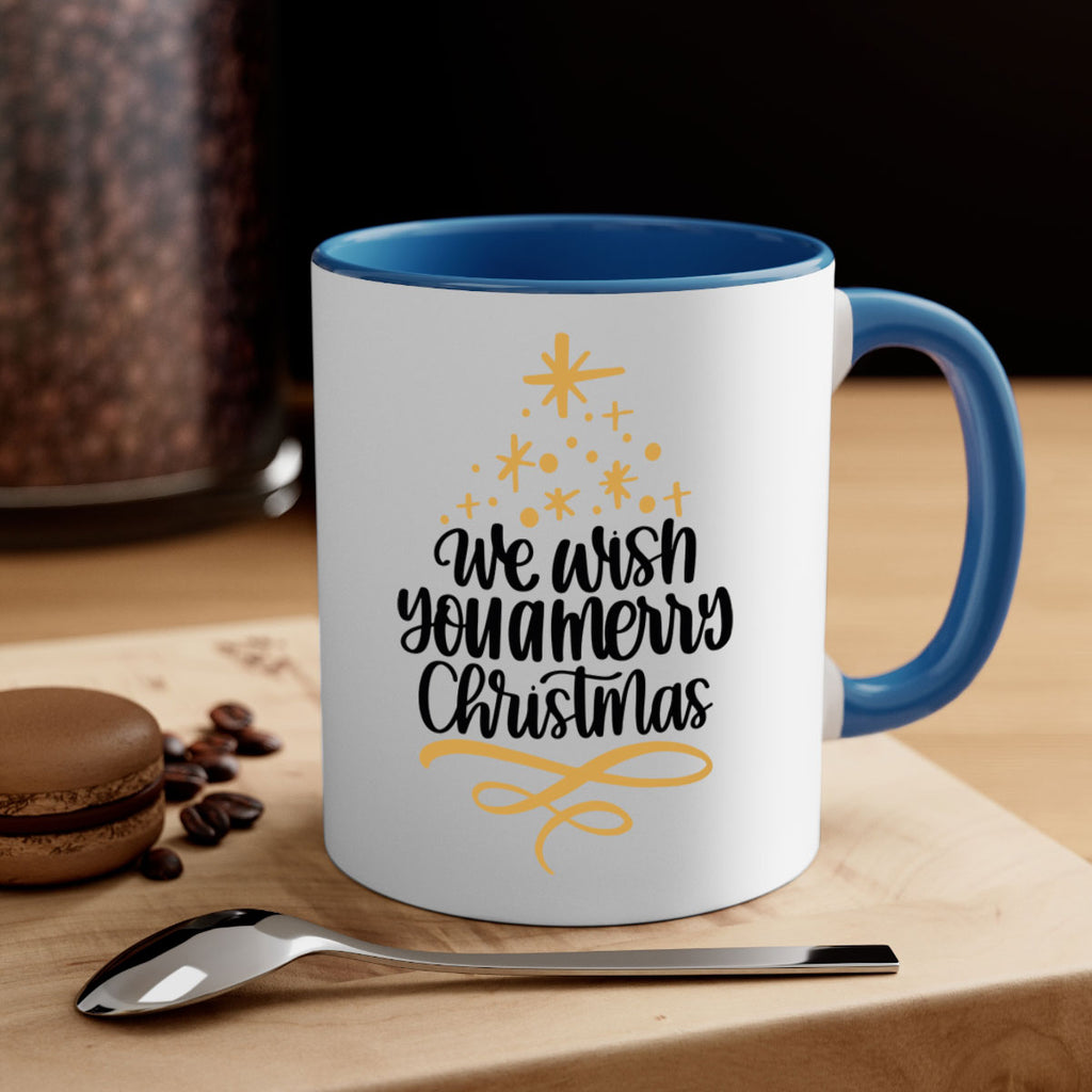 we wish you a merry christmas gold 32#- christmas-Mug / Coffee Cup