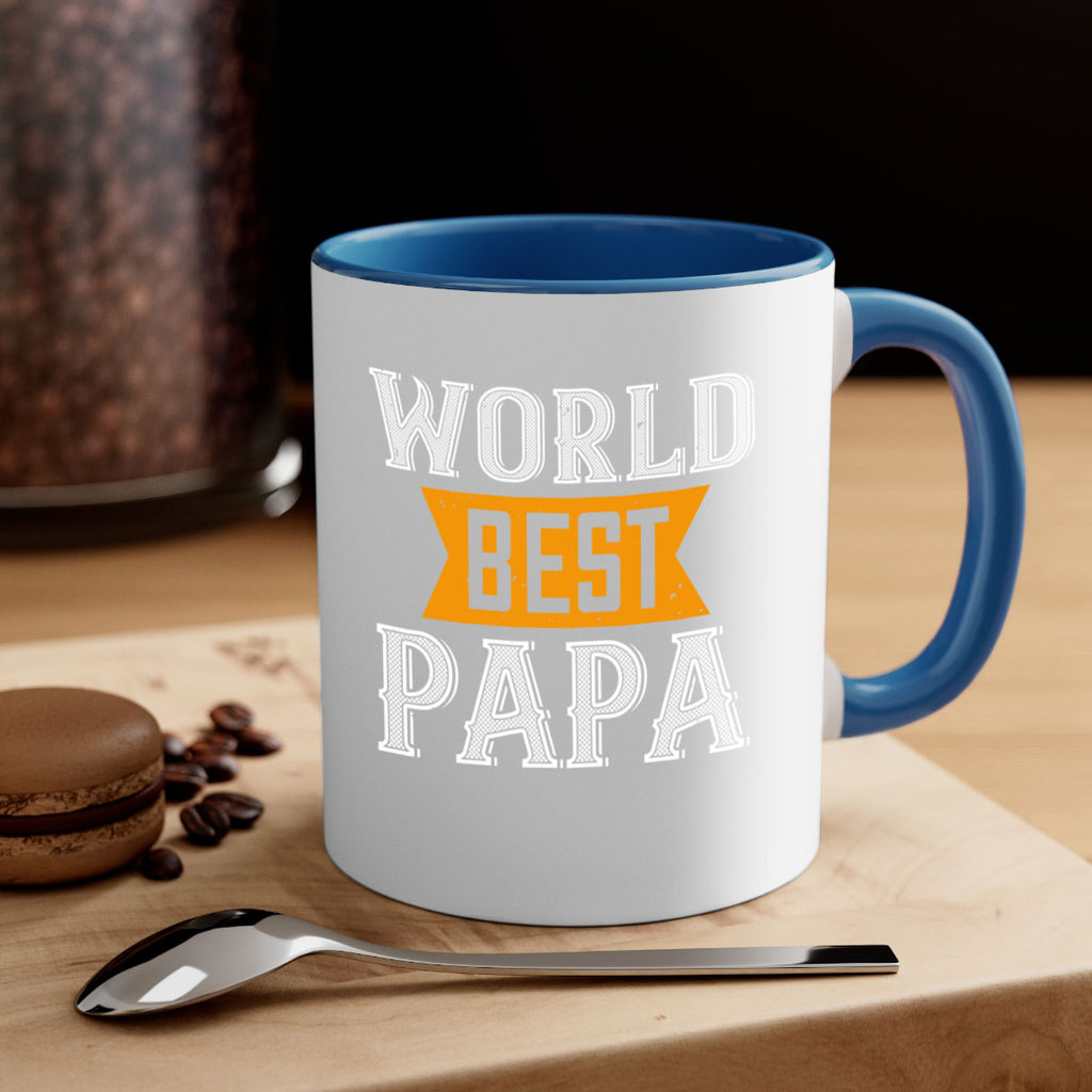 world best papa 1#- grandpa-Mug / Coffee Cup