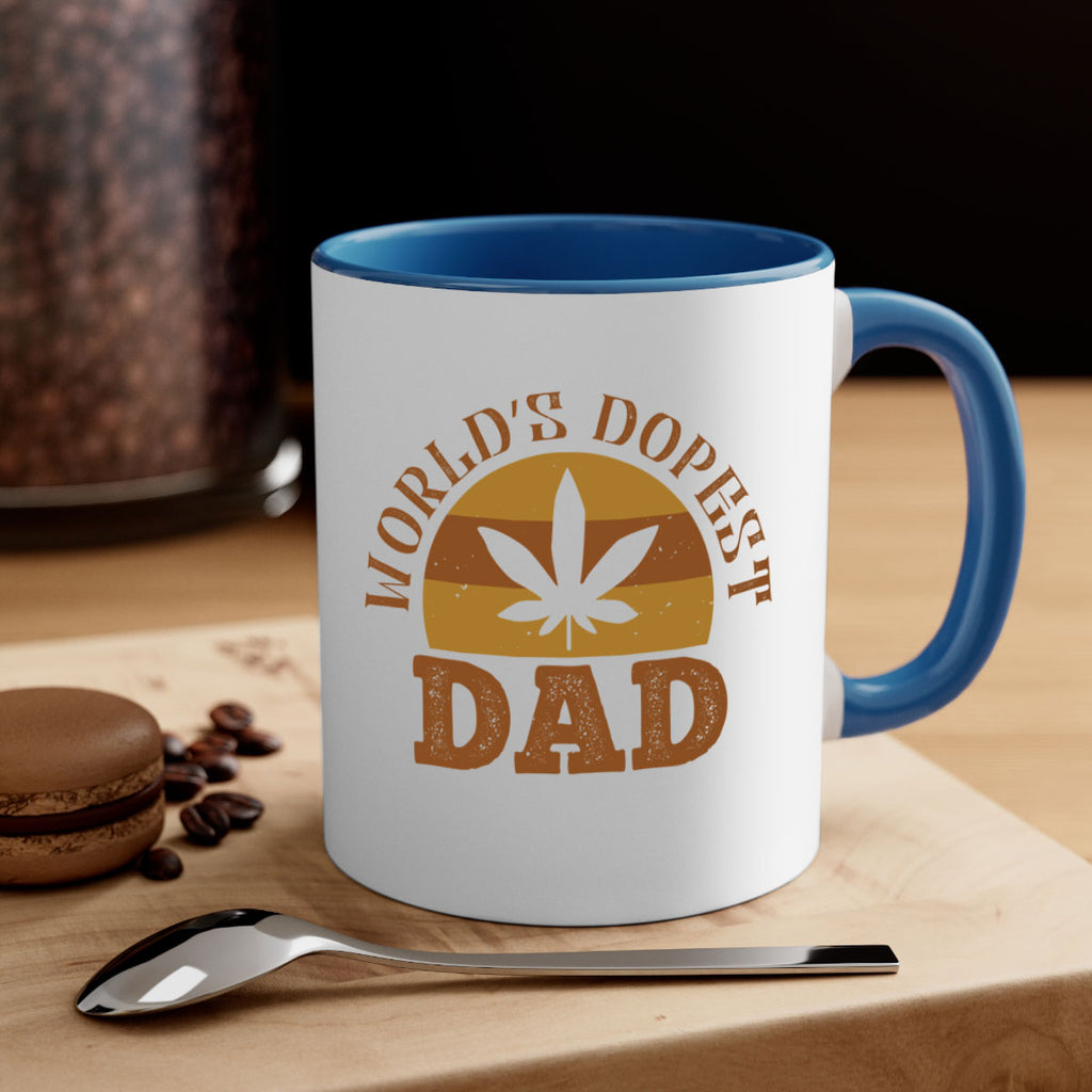 world’s dopest dad 137#- fathers day-Mug / Coffee Cup