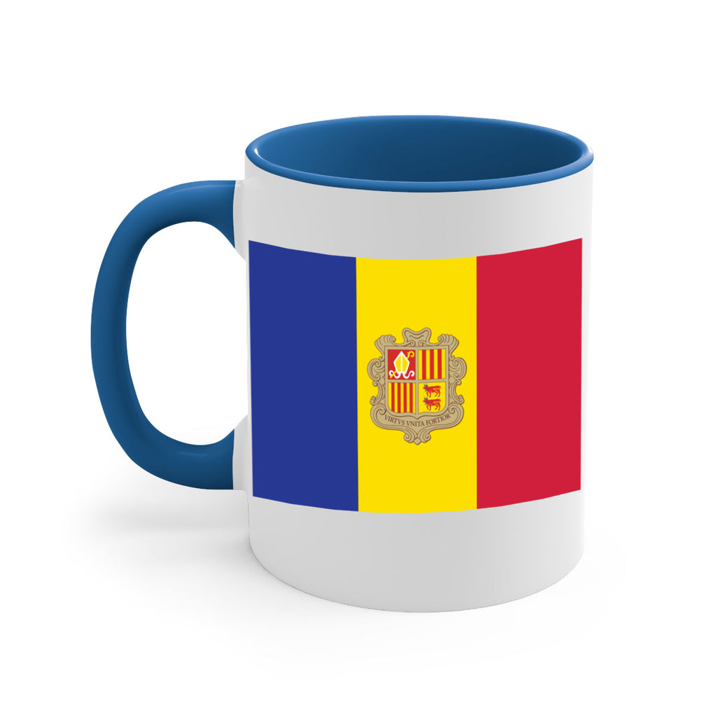 Andorra 194#- world flag-Mug / Coffee Cup