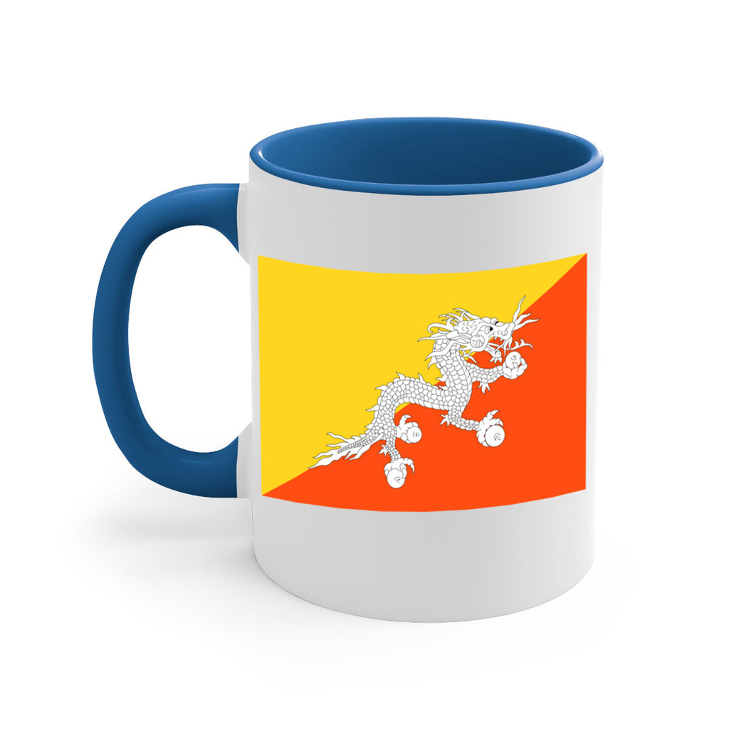 Bhutan 178#- world flag-Mug / Coffee Cup