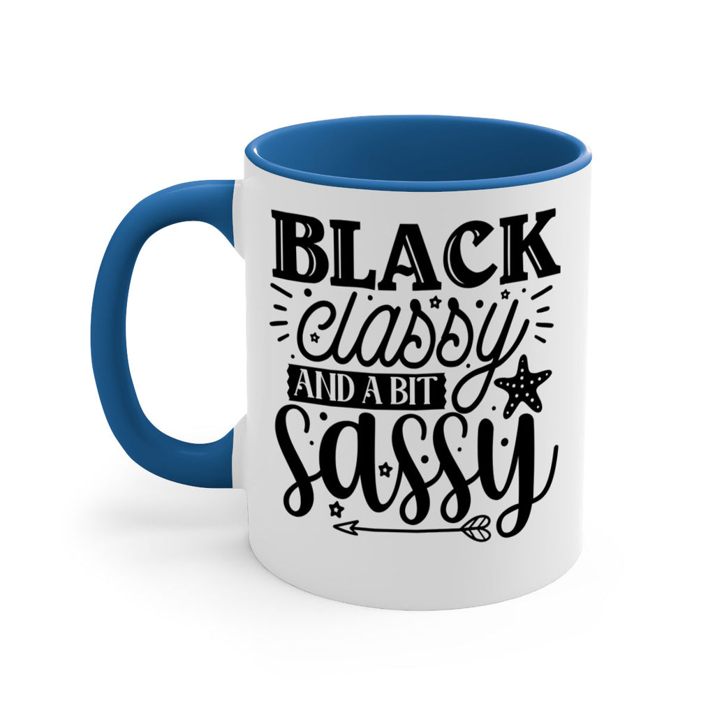 Black classy and a bit sassy Style 61#- Black women - Girls-Mug / Coffee Cup