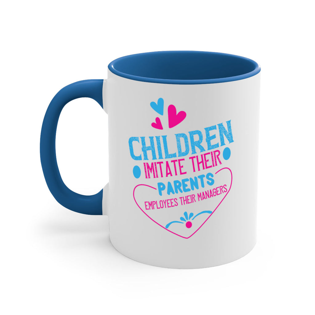 Children imitate their parents employees their managers Style 47#- kids-Mug / Coffee Cup