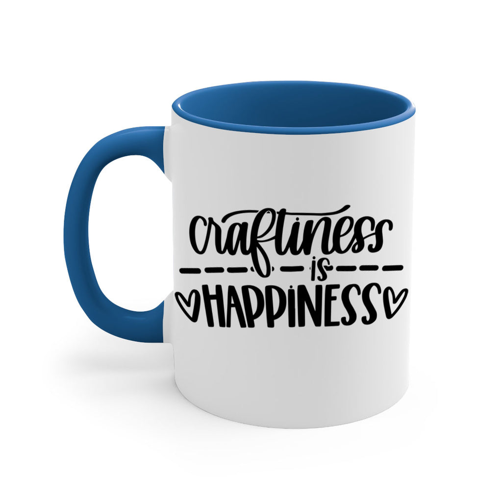 Craftiness Is Happiness 35#- crafting-Mug / Coffee Cup