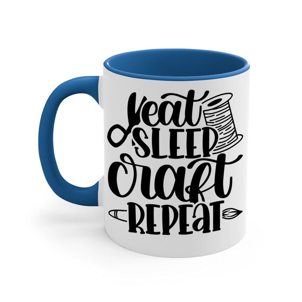 Eat Sleep Craft Repeat 29#- crafting-Mug / Coffee Cup