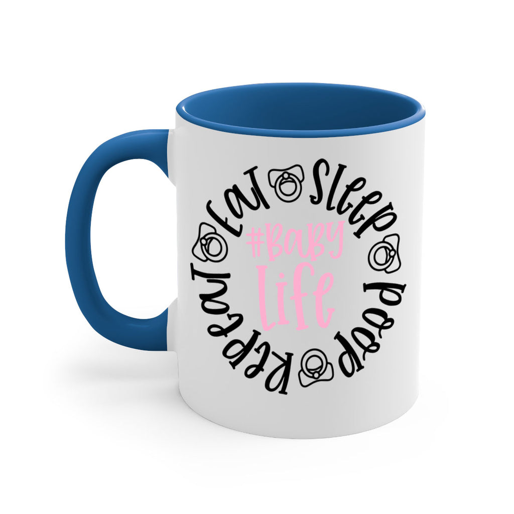 Eat Sleep Poop Repeat BabyLife Style 97#- baby2-Mug / Coffee Cup