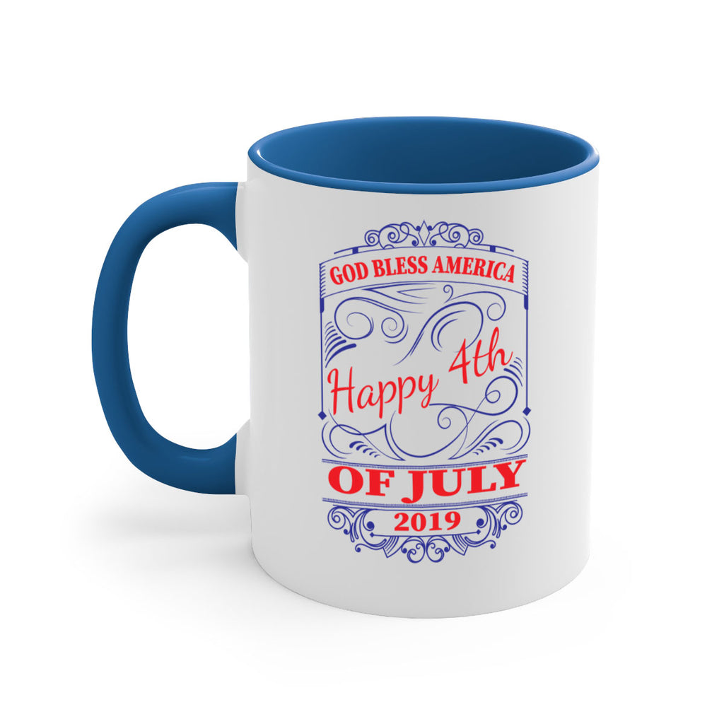 GOD BLESS AMERICA Happy thOF JULY Style 94#- 4th Of July-Mug / Coffee Cup