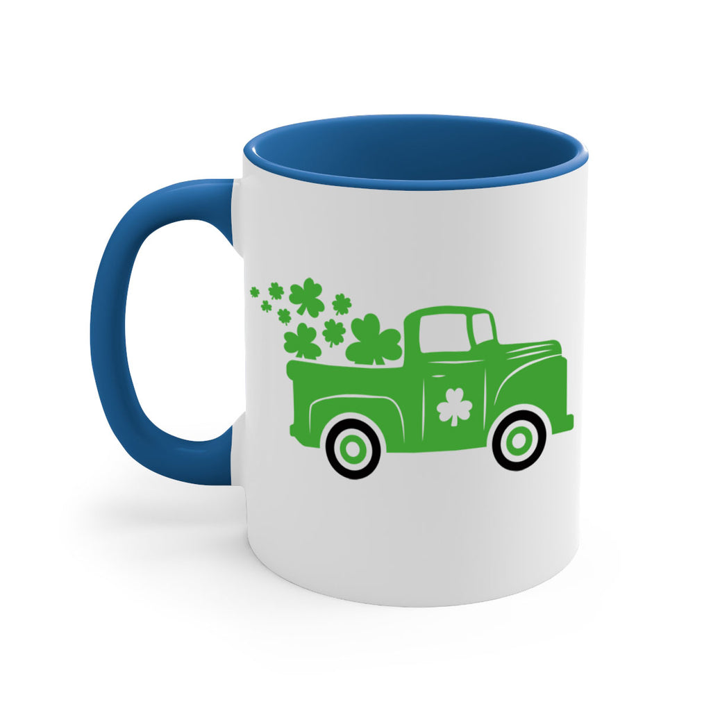 Green Truck Style 97#- St Patricks Day-Mug / Coffee Cup