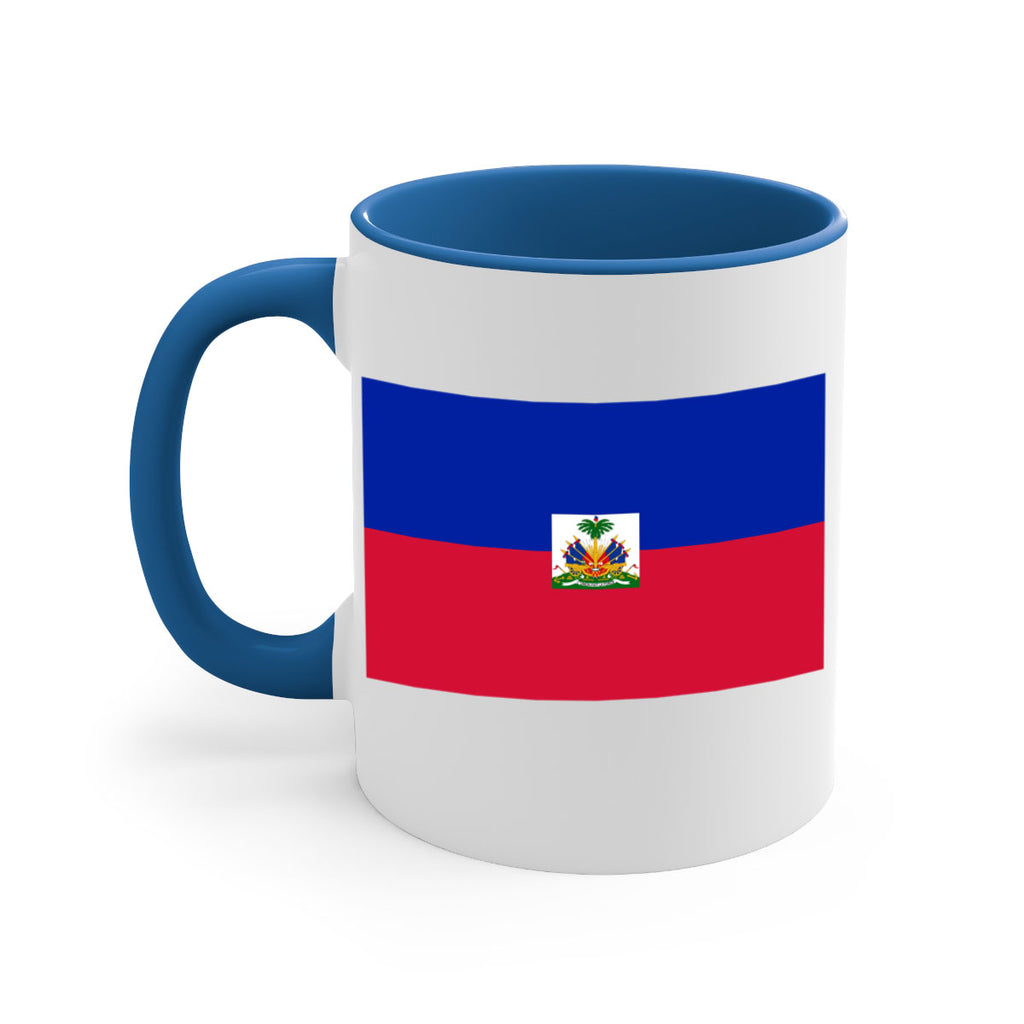 Haiti 125#- world flag-Mug / Coffee Cup