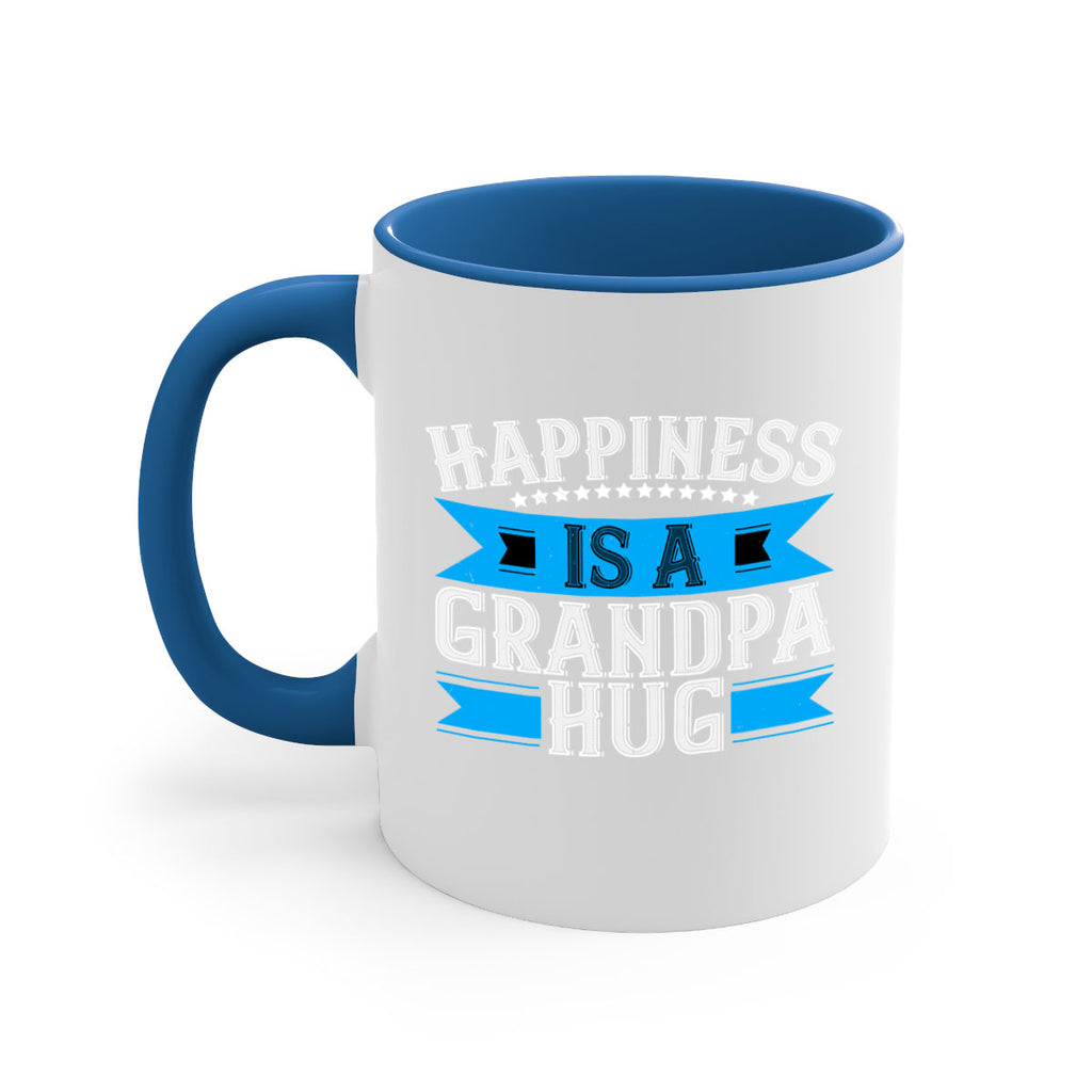 Happiness is a grandpa hug 94#- grandpa-Mug / Coffee Cup