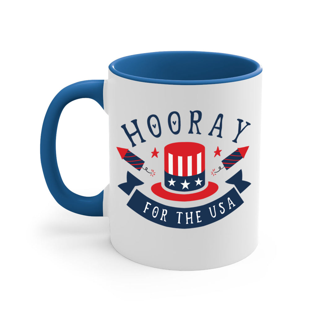 Hooray for the usa Style 42#- 4th Of July-Mug / Coffee Cup