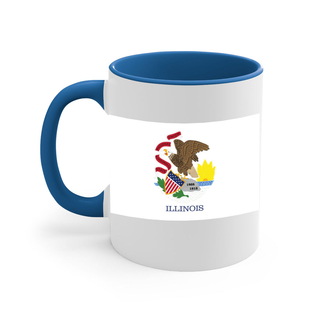 Illinois 39#- Us Flags-Mug / Coffee Cup